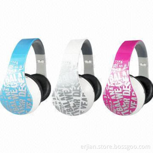 Stereo Headphone, Micro SD Card Reader MP3 Player, FM Radio, Bluetooth Optional